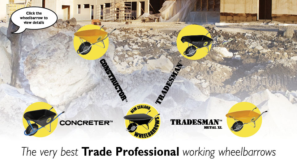 The very best Trade Professional working wheelbarrows